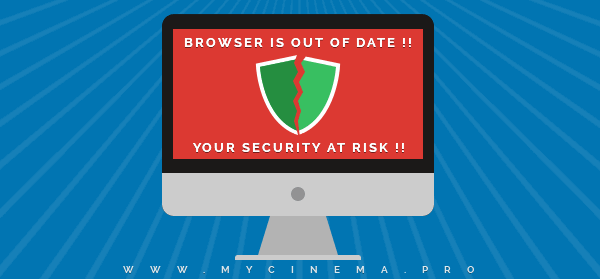 Outdated Browser - Your Security At Risk